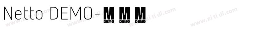 Netto DEMO字体转换